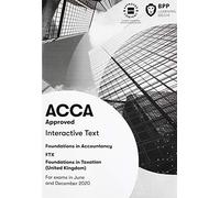 Fia Foundations In Taxation Ftx Fa2019