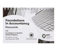 FIA Foundations in Taxation FTX FA2019 by BPP Learning Media BPP Learning Media (Auteur)