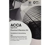 FIA Maintaining Financial Records FA2 by BPP Learning Media Paperback Book BPP Learning Media (Auteur)