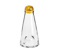 Fia Mini carafe 33 cl, boule de cristal transparente, hauteur x Ø 16 x 9 cm