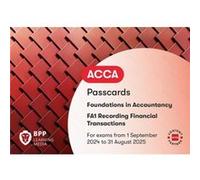 FIA Recording Financial Transactions FA1 by BPP Learning Media BPP Learning Media (Auteur)