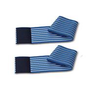 Fiab 2 bandes élastiques réglage par déchirure longueur 60 cm hauteur 5 cm pour électrodes électrostimulation ionophorèse