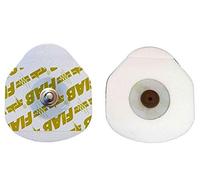 Fiab - Universal Disposable ECG Electrodes, Made of Foam, Oval Shape, 36x40 mm, Adults, 2000 Electrodes in 20 Packs of 100 units