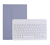 FIABANO Etui Folio Clavier pour Samsung Galaxy Tab A8 10.5 (2021) [SM-X200 / SM-X205], Housse de Protection en Simili Cuir Clavier Bluetooth Sans Fil