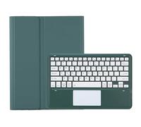 FIABANO Housse clavier Bluetooth sans fil pour Samsung Galaxy Tab S9 Plus 12,5" (SM-X810 / SM-X816B / SM-X818U), étui clavier et souris trackpad
