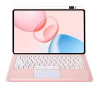 FIABANO Housse de clavier Bluetooth sans fil pour Honor Tablet 10 | Honor Pad 10 (12,1"), étui clavier et souris tactile