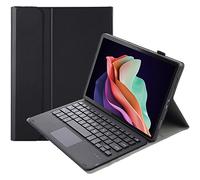 FIABANO Housse de clavier Bluetooth sans fil pour Lenovo Tab P11 2ème génération (TB-350FU/TB-350XU) 11,5" (non compatible avec Lenovo Tab P11), clavier amovible et souris pavé tactile
