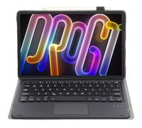 FIABANO Housse de Clavier Bluetooth sans Fil pour Lenovo Xiaoxin Pad Pro GT (TB710FU) / Lenovo Yoga Tab 11.1" (2025), étui Clavier et Souris Tactile