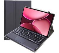 FIABANO Housse de clavier Bluetooth sans fil pour OnePlus Pad Go 2 (12,1"), étui clavier et souris tactile