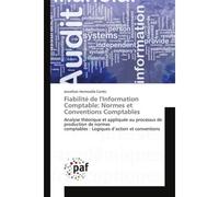 Fiabilité de lInformation Comptable: Normes et Conventions Comptables - Jonathan Hermosilla Cortés - P.academiques Francophones - broché - Essai