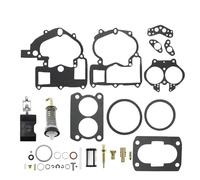Fiakaon Carbu pour Moteur Carburateur kit Kit de réparation de carburateur adapté au Bateau Mercruiser Mercury Marine 3.0L 4.3L 5.0L 5.7L(5 Set)