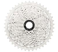 Fiakaon Compatible avec la Cassette VTT Sunrace 10 Vitesses, Compatible avec Le Volant d'inertie Shimano 10 V, X0, X3, S3, 11-36T, 40T, 42T, 2024(S3-10S-42T-silver)
