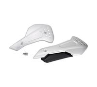 Fiakaon Protecteur de carénage Moto Déflecteur Carénage de Protection de Capot de becquet de Moteur inférieur de Carter de Moteur adapté pour Trident 660 2021 2022(Silver)