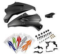 Fiakaon Protecteur de carénage Moto Déflecteur Carénage inférieur de Moteur de Moto, becquet de Moteur, Panneau de Cadre adapté à la Kawasaki Z900 2017-2024(Black2017-2019)