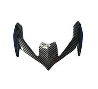Fiakaon Protecteur de carénage Moto Déflecteur Extension de Capot de Moto avec ailerons aérodynamiques pour Kawasaki Z900 2020 2021 2022(Five Piece Set)