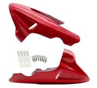 Fiakaon Protecteur de carénage Moto Déflecteur Protection de Moteur de Moto sous Le Capot pour Honda CB400F CB190R CB400 VTEC 400(Red)