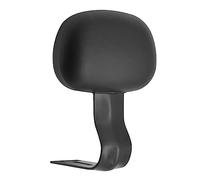 Fiakaon Sissy Bar Amovible Coussin Dossier Passager Coussin de Dossier de Moto, Support de Dossier de siège arrière de vélo, Coussin de siège arrière, pièce de Moto(Black)