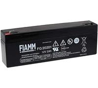 FIAM 2A 12V 49146060362Piles Rechargeables au Plomb Fiamm 12V 2 Amp. Fg20201