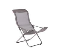 Fiam Chaise longue Fiesta Tissu continente-support en aluminium