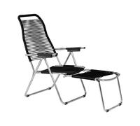 Fiam Chaise longue Spaghetti Noir