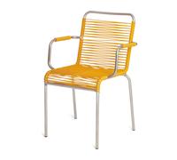 Fiam Fauteuil Mya aluminium Yellow