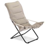fiam FIESTA Soft XL - Chaise longue d'extérieur anatomique réglable (Beige)