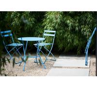 Fiam Sirio table pliante Ø 67 cm Outdoor Jan Kurtz Noir - 8017882008644