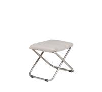 Fiam Tabouret Chico Soft Beige-support en aluminium