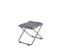 Fiam Tabouret Chico Soft Grey-support en aluminium