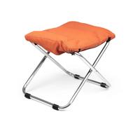Fiam Tabouret Chico Soft Orange-support en aluminium
