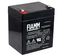Fiamm Batterie au plomb fg20451 non-tissé Batterie au plomb 12 V 4,5 Ah Onduleur FG 20451 Gel Batterie AGM Faston 4,8 mm