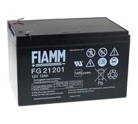 FIAMM Batterie au plomb rechargeable FG21202 Vds 12V 12Ah-144Wh Lead-Acid Noir
