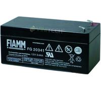 FIAMM Batterie FG20341 - 12 V - 3,4 Ah - plomb-gel - Batterie 20341