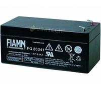 Fiamm - Batterie plomb AGM FG20341 12V 3.4Ah T1