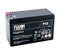 FIAMM FG20721 Batterie de l'onduleur 7,2 Ah 12 V - Batteries de l'onduleur (Noir, 7,2 Ah, 12 V, 1 pièce(s), 5 année(s), 2,43 kg)