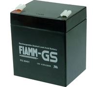 Fiamm PB-12-4,5-4,8 FG20451 Batterie au plomb 12 V 4.5 Ah plomb (AGM) (l x H x P) 90 x 107 x 70 mm cosses plates 4,8 mm sans