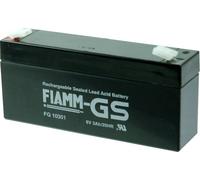 Fiamm PB-6-3 FG10301 Batterie au plomb 6 V 3 Ah plomb (AGM) (l x H x P) 134 x 66 x 33 mm cosses plates 4,8 mm sans entretien