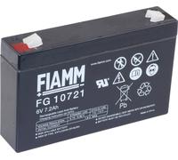 Fiamm PB-6-7,2 FG10721 Batterie au plomb 6 V 7.2 Ah plomb (AGM) (l x H x P) 150 x 100 x 34 mm cosses plates 4,8 mm sans entretien