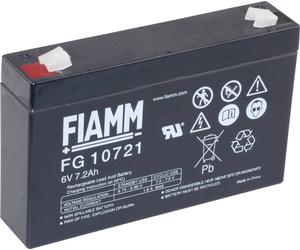 Fiamm PB-6-7,2 FG10721 Batterie au plomb 6 V 7.2 Ah plomb (AGM) (l x H x P) 150 x 100 x 34 mm cosses plates 4,8 mm sans entretien