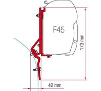Fiamma 98655-286 Supports Kit pour F45, composé de 2, 14 cm