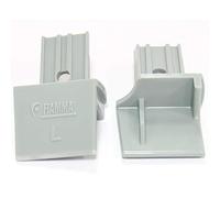 Fiamma Clip de Fixation S/Fast C.F45I/TI 250-300 Mixte, Gris, Normal