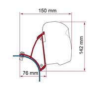 Fiamma F43 adaptateur VW T5/T6 Transporter Multivan lift roof