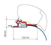 Fiamma F80/F65 adaptateur Ducato H2 94-06 Low Profile