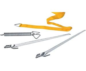 Fiamma Kit Down Tie, Jaune, Taille Unique, Neutre