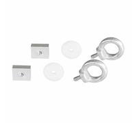 Fiamma Métal Eye Boucle Cravate Bas X 2 Pour Garage Rail Anchorage Camping-Car