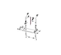 Fiamma Porte-vélos pour Opel Vivaro/Renault Trafic - en Aluminium - Gris - 2 vélos Extensibles - Charge maximale de 60 kg - Convient pour vélo électrique