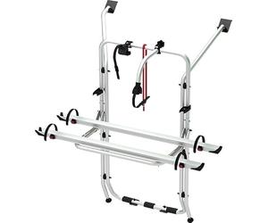Fiamma Porte-vélos pour VW T6 - Aluminium/Gris - 56 x 128 x 142 cm - 8,3 kg - Extensible - Charge maximale : 60 kg - Montage arrière sans perçage