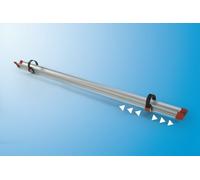 Fiamma Rail pour vélo Rail Quick 128 Rouge