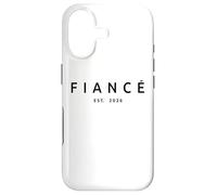 Fiancé Est. 2026, fiançailles fiancées du Futur Mari Coque pour iPhone 17
