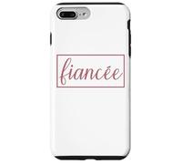 Fiancée Fiancée Engagement pour Son Couple De Femmes Fiancée Coque pour iPhone 7 Plus/8 Plus